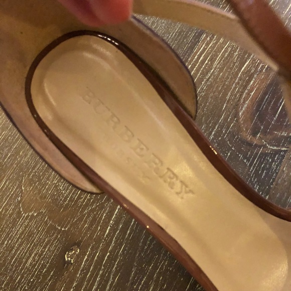 BURBERRY Prorsum wedge heels nude shoes - Picture 8 of 9